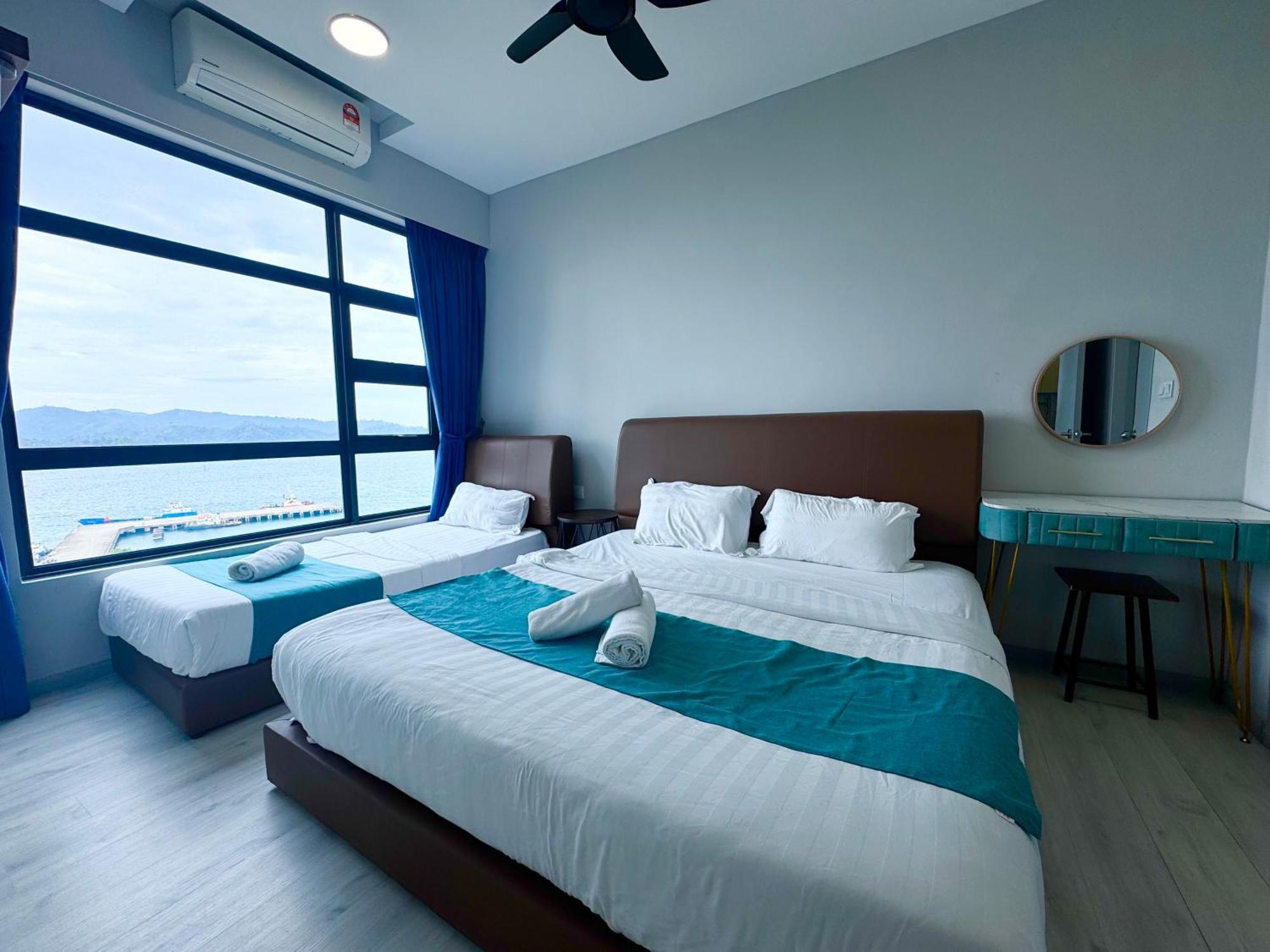 Sunset Seaview Vacation Condos @ Jesselton Quay Kota Kinabalu Dış mekan fotoğraf